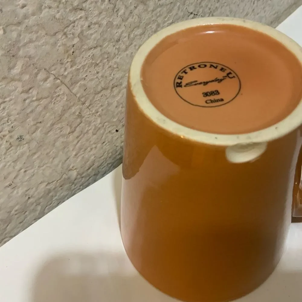 Retroneu Everyday coffee mugs 3083 RARE Lot of 4
